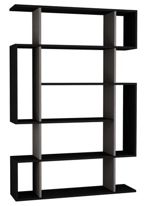 Pastatoma lentyna Kalune Design Mito 776HMS3617, antracito/šviesiai ruda, 108.5 cm x 25 cm x 161 cm