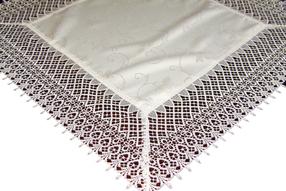 Staltiesė kvadratinė Mariall G09-02, kreminė, 85 x 85 cm