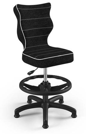 Vaikiška darbo kėdė Petit HC+F VS01, 33.5 x 30 x 89.5 cm, juoda