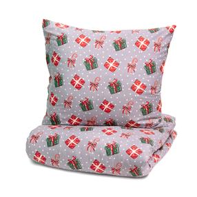 Kalėdinis patalynės užvalkalų komplektas Homla Floriana 858708 223151, įvairių spalvų, 200 x 220 cm