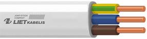 Kabelis Lietkabelis YDYPL, Eca, 500 V, 3 x 1.5 mm², 100 m