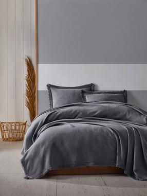 Lovatiesė Mijolnir Set Grace 157SHS5352, antracito, 240 cm x 260 cm