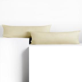 Pagalvės užvalkalas Restilo Amber, smėlio ruda, 145 cm x 20 cm