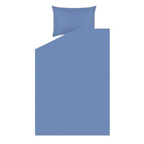 Patalynės užvalkalų komplektas Domoletti Striped Navy, tamsiai mėlyna, 140 x 200 cm