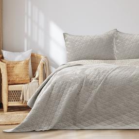 Lovatiesė Restilo Laila, smėlio, 240 cm x 260 cm