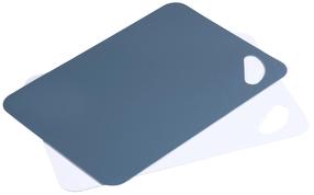 Pjaustymo lentelių rinkinys Kesper Board Set, mėlyna/balta/pilka, 30 cm x 21 cm
