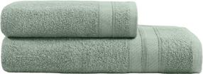  Vonios rankšluosčių rinkinys Foutastic 10 459ELT1107, šviesiai žalia/žalia, 140 cm x 70 cm, 2 vnt.