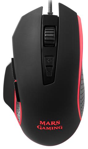 Žaidimų pelė Mars Gaming MM018, juoda