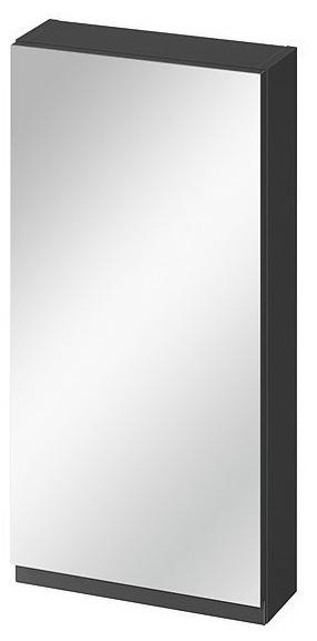 Veidrodis Cersanit Moduo Anthracite 40, kabinamas, 40 cm x 80 cm, juoda