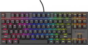 Klaviatūra Genesis Thor 303 TKL Outemu Peach Silent, Anglų (US), juoda