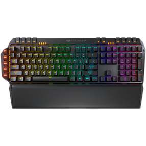 Klaviatūra Cougar 37KEVM1SB.0002, EN, juoda