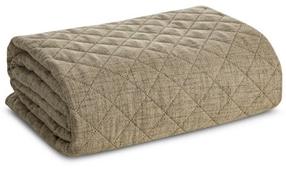 Lovatiesė Len 1, tamsiai smėlinė, 70 cm x 160 cm