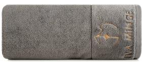  Vonios rankšluostis Ewa Minge Gaja, pilkas, 90 cm x 50 cm