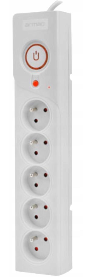 Buitinis ilgintuvas ARMAC Z5, 5 m, 5 lizdų