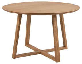 Stalas Malika Dining Table, ąžuolo, 120 cm x 120 cm x 75 cm