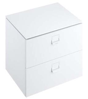 Plokštė kriauklės spintelėms Ravak Comfort, balta, 46 cm x 60 cm x 1.6 cm