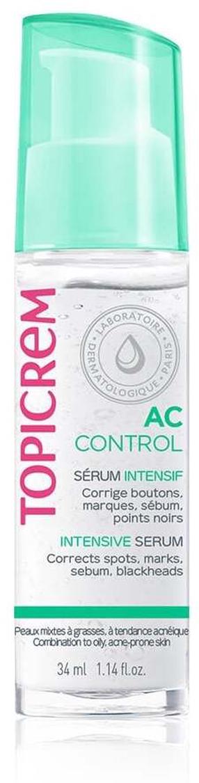 Naktinis veido serumas Topicrem AC Control Intensive, 30 ml