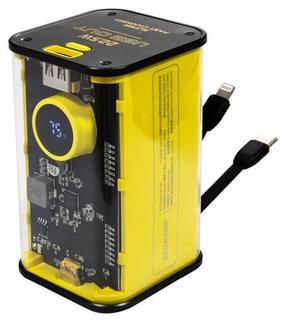 Nešiojamas įkroviklis (Power bank) WEKOME Vanguard WP-347, 20000 mAh, 20 - 22.5 W, geltona