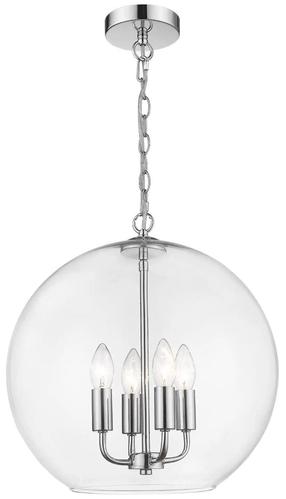 Šviestuvas kabinamas CosmoLight Prague P04974CH, E14, 4 x 40 W