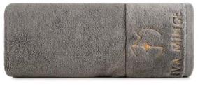  Vonios rankšluostis Ewa Minge Gaja, pilkas, 140 cm x 70 cm