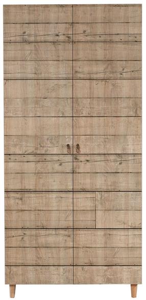 Spinta Kalune Design Stil 728, sonoma ąžuolo, 90 cm x 52 cm x 192 cm