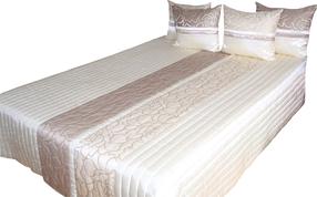 Lovatiesė NM27-A1, smėlio, 240 cm x 240 cm