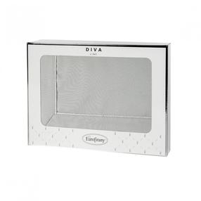 Staltiesė stačiakampė Eurofirany Obrus Karin, pilka, 145 x 300 cm