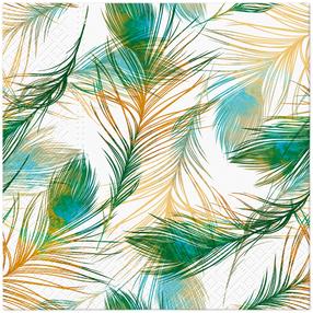 Popierinės servetėlės PAW, 33 cm x 33 cm, įvairių spalvų, 20 vnt.