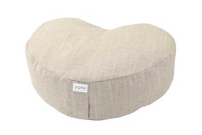 Grikių lukštų pufas Grikė Heart, 45 cm x 35 cm x 13 cm