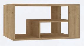 Kavos staliukas Kalune Design Eros, ąžuolo, 80 cm x 40 cm x 50 cm