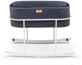 Lopšys kūdikiams viengulė Kalune Design Hier 676HDS1132, balta/juoda, be patalynės dėžės, su čiužiniu