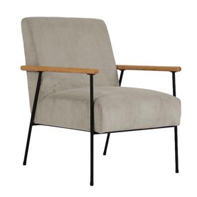 Krėslas Home4you Jade 85460, pilkas, 63 cm x 75.5 cm x 85.5 cm