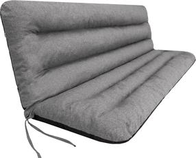 Lauko baldų pagalvių rinkinys Hobbygarden Ania PNHGRE17, grafito, 120 x 110 cm