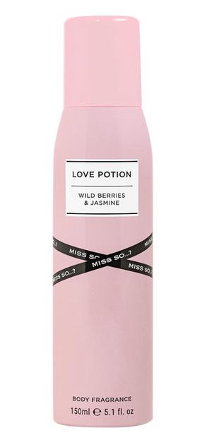 Moteriškas dezodorantas So...? Love Potion Wild berries & Jasmine, 150 ml