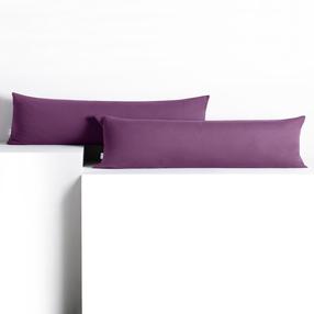 Pagalvės užvalkalas Restilo Amber, violetinė, 145 cm x 20 cm, 2 vnt.