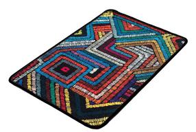 Vonios grindų kilimėlis Foutastic Maglie 359CHL1746, įvairių spalvų, 60 cm x 40 cm