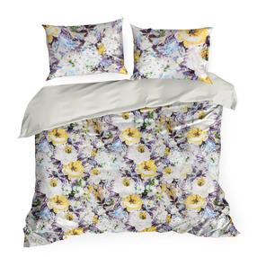 Patalynės užvalkalų komplektas PGH-03, baltas/geltonas/įvairių spalvų, 200 x 220 cm