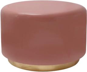 Kavos staliukas Kayoom Art Deco 275, rožinis, 51.5 cm x 51.5 cm x 43 cm