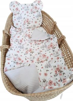 Kūdikių patalynės komplektas Atmosphera Star, 75 x 50 cm, balta/rožinė