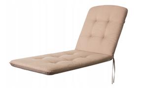 Lauko baldų čiužinys Hobbygarden Beatriz, smėlio, 185 x 60 cm