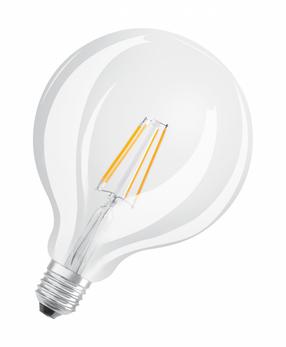 Lemputė Osram LED, G125, 2700 °K, E27, 7 W, 806 lm