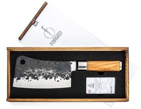 Kapoklė-smulkintuvas Style De Vie Olive Forged, medis/japoniškas plienas