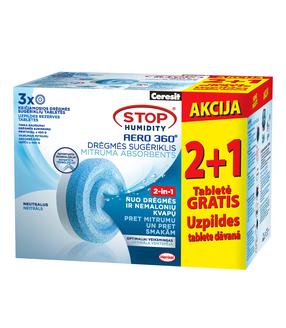 Drėgmės rinktuvo tabletės Ceresit Aero Device Promo, 1350 g