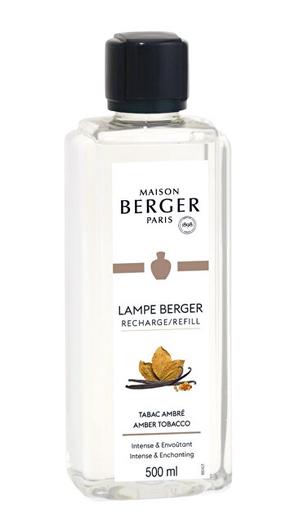 Skystis katalizinei lempai, papildymas Maison Berger Paris Amber Tobacco, 500 ml