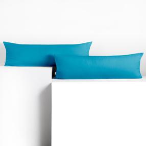 Pagalvės užvalkalas Restilo Amber, mėlyna, 40 cm x 145 cm, 2 vnt.