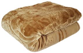 Sofos ir fotelio užtiesalų rinkinys Mariall KTF-12, ruda, 160 cm x 210 cm