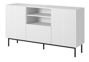 Komoda Cama Meble Pafos, balta, 150 cm x 40 cm x 90 cm