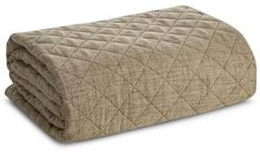 Lovatiesė Len 1, tamsiai smėlinė, 170 cm x 210 cm