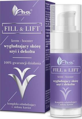 Kremas kaklui Ava Laboratorium Fill&Lift, 30 ml