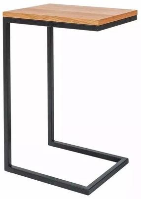 Staliukas Largo C, rudas/juodas, 40 cm x 30 cm x 60 cm